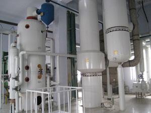 oil refining plant