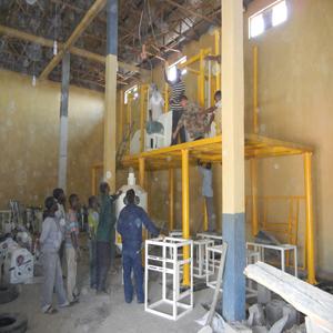 wheat flour mill installation